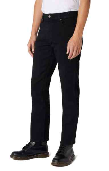 Wrangler Texas Stretch - Black Overdye - Herren Jeans